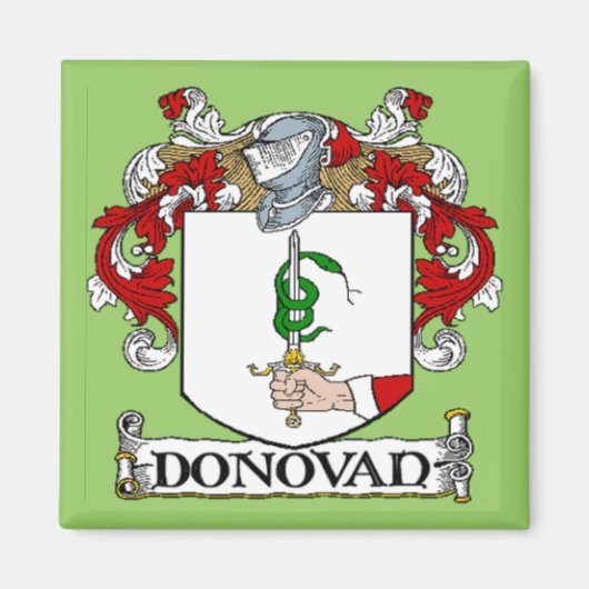Donovan-Wappen Magnet (Vorne)