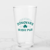 Donovan's Irish Pub Glas (Vorderseite)