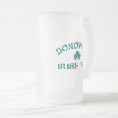 Donovan's Irish Pub Mattglas Bierglas (VorderseiteRechts)