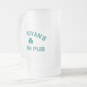 Donovan's Irish Pub Mattglas Bierglas (Vorderseite Links)