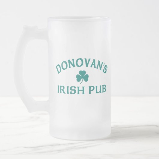 Donovan's Irish Pub Mattglas Bierglas (Links)