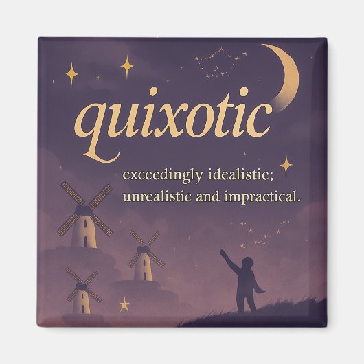 Donquichottisch Magnet (Vorne)
