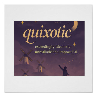 Donquichottisch Poster