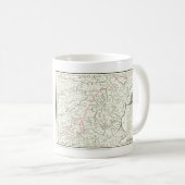 DONQUIXOTE WEG Karte - TAZA- Cervantes Kaffeetasse (VorderseiteRechts)