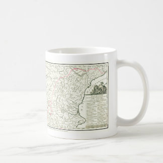 DONQUIXOTE WEG Karte - TAZA- Cervantes Kaffeetasse