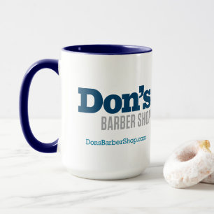 Don's Barber Shop - Blue Coffee Tasse