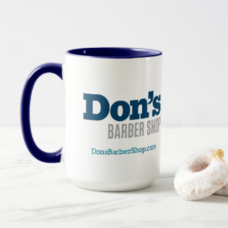 Don's Barber Shop - Blue Coffee Tasse