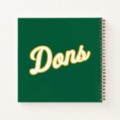 Dons Schrift-Logo Notizblock (Rückseite)