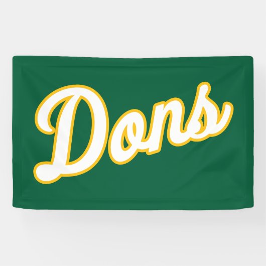 Dons Schriftzug-Logo Banner (Horizontal)