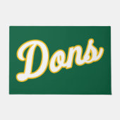 Dons Schriftzug-Logo Fußmatte (Vorderseite)