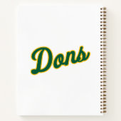 Dons Schriftzug-Logo Notizblock (Rückseite)