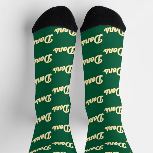 Dons Schriftzug-Logo Socken (Oben)
