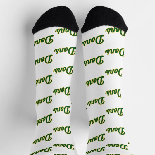 Dons Schriftzug-Logo Socken (Oben)