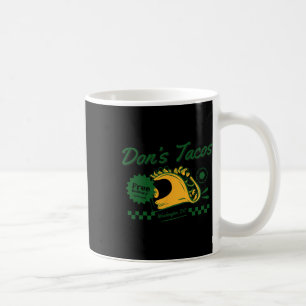 Don's Tacos - Funny Patriotic Let's Go Taco Tariff Kaffeetasse