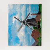 Donsbrüggen Deutschland Windmill. Puzzle (Vertikal)