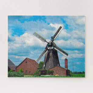 Donsbrüggen Deutschland Windmühle. Puzzle