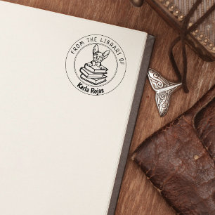 Donskoy Cat, Buch aus der Bibliothek von Gummistempel