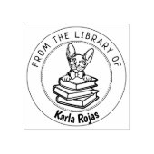 Donskoy Cat, Buch aus der Bibliothek von Gummistempel (Prägung)