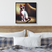 Donskoy Cat Leinwanddruck (Insitu (Schlafzimmer))