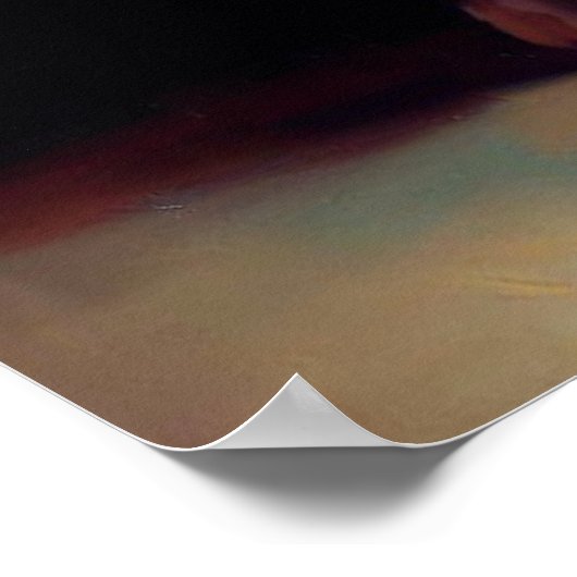 Donskoy Cat Poster (Ecke)