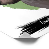 Donskoy Cat Print | Cat Wall Print Poster (Ecke)