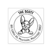 Donskoy Cat Rücksendeadresse Gummistempel (Prägung)