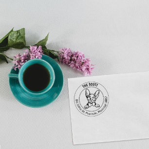Donskoy Cat Rücksendeadresse Gummistempel