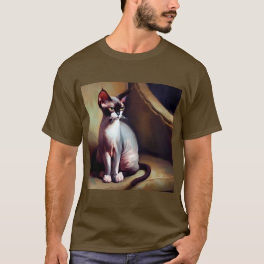 Donskoy Cat T-Shirt (Vorderseite)