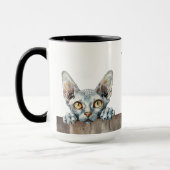 Donskoy Cat Tasse (Links)