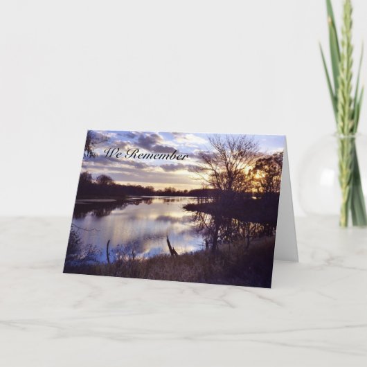 Donslough h, wir erinnern uns karte (Vorderseite)