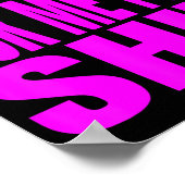 Dont Ask Me For  Poster (Ecke)