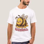 Don't Be A Buzzkill - Exhausted Melting Bee Shirt (Vorderseite)