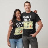 Dont Be A D3xDt3 Dont Be A Jerk Funny Math Lover G T-Shirt (Unisex)