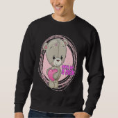 DON'T BE A DIK Teddy Bear Sarcastic Graphic Sweatshirt (Vorderseite)