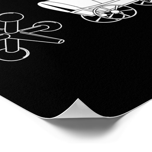 Dont Be A Jack Wagon  Poster (Ecke)