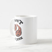 Dont Be A Jerk Jamaican Jerk Chicken Legs Foodie Kaffeetasse (Vorderseite Links)