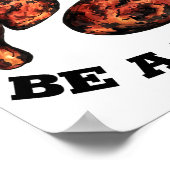 Dont Be A Jerk Jamaican Jerk Chicken Legs Foodie  Poster (Ecke)