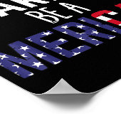 Dont Be A Karen Be A Merican Funny July 4th Patrio Poster (Ecke)