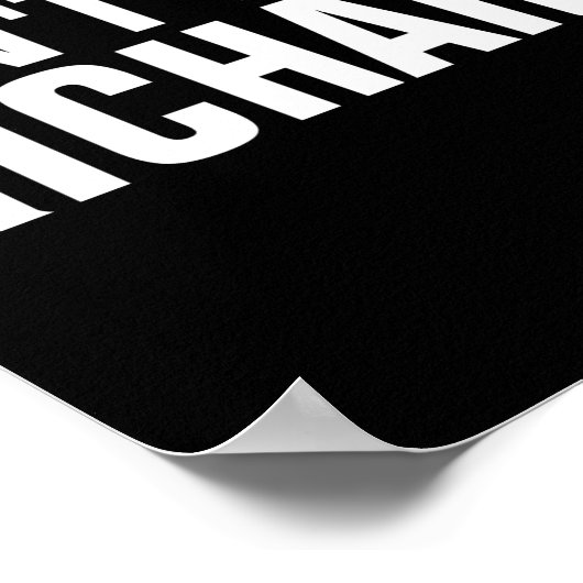 Dont Be A Richard Poster (Ecke)