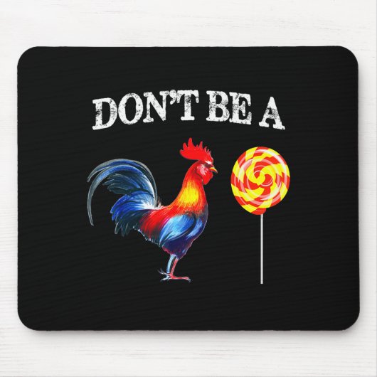 Dont Be A Sucker Funny Father's Day Mousepad (Vorne)