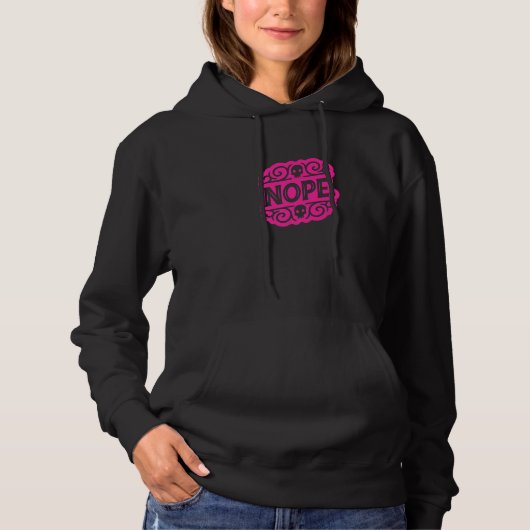 Don't Be A Yes Person Just Say No Sometimes    41 Hoodie (Vorderseite)