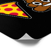 Don't Be A Zza Funny Poster (Ecke)