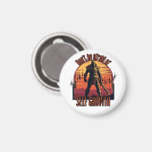 Dont be afraid of self growth | Trade motivation Magnet (Vorderseite/Rückseite)