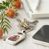 Dont be afraid of self growth | Trade motivation  Schlüsselanhänger (Seite)