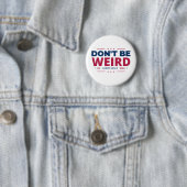 Don't be komrd Vote Harris Walz Kamala Harris 2024 Button (Beispiel)