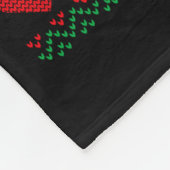 Don't Be Tachy Ugly Christmas Nurse Proud Happy Ho Fleecedecke (Ecke)