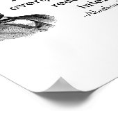 Don't Believe Everything You Read On The Internet  Poster (Ecke)