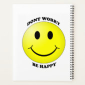 Dont Besorgnis Be Happy Planer (Rückseite)