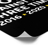 Don't Blame Me I Voted Against Him Funny Litical S Poster (Ecke)