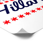 Dont Blame Me I Voted For Hillary  Poster (Ecke)